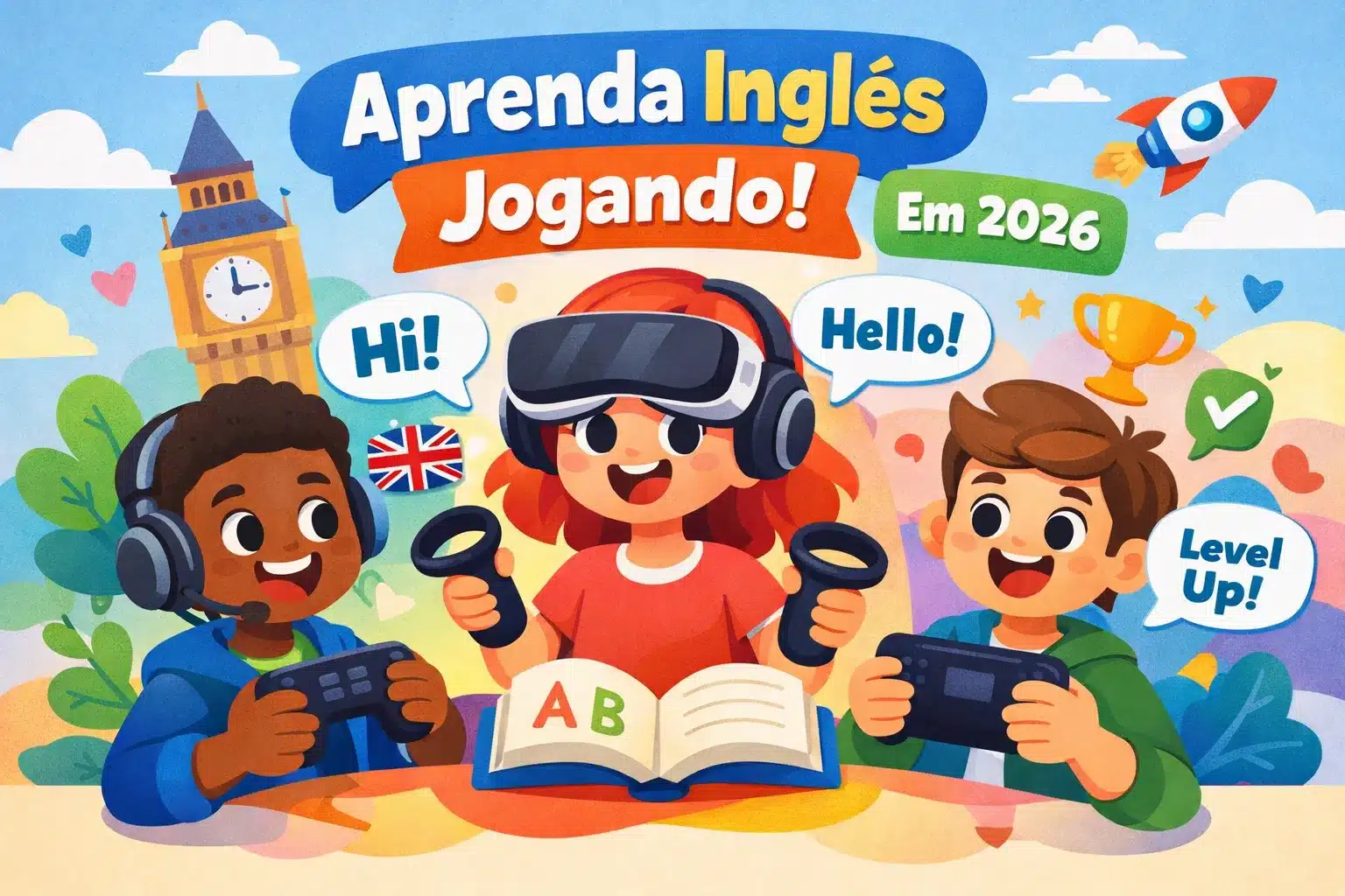 Melhores jogos para aprender inglês em 2026 - Seed Escola de Inglês