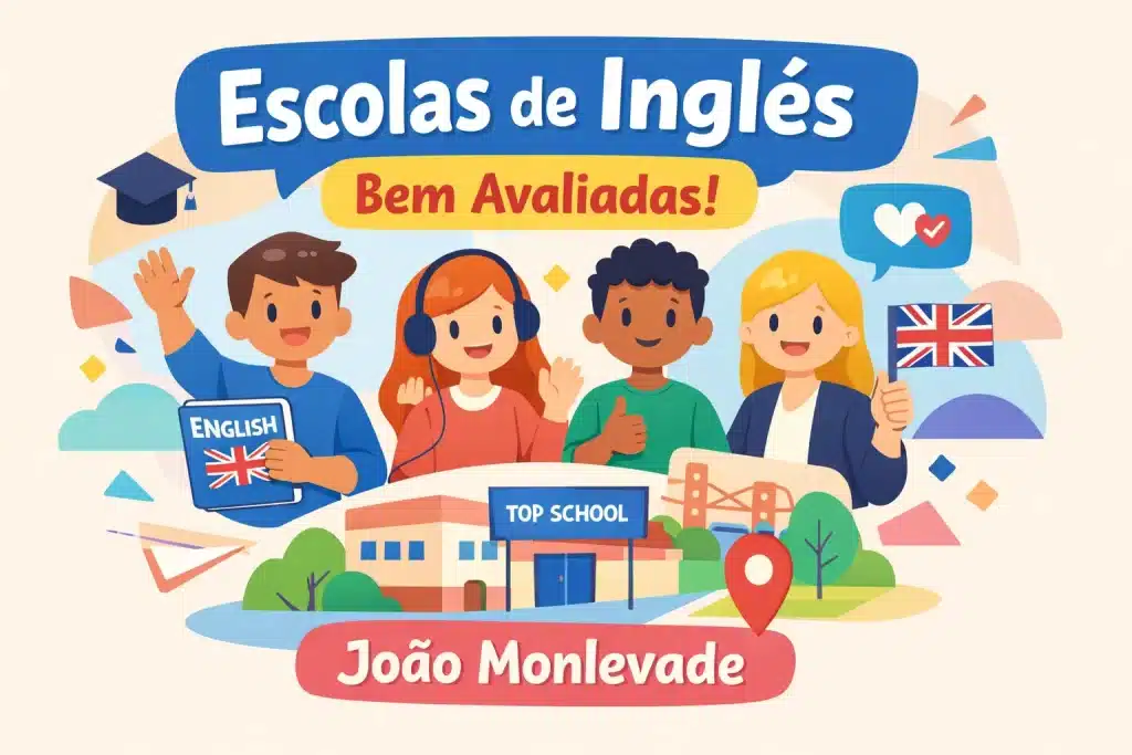 Escolas de inglês mais bem avaliadas em João Monlevade